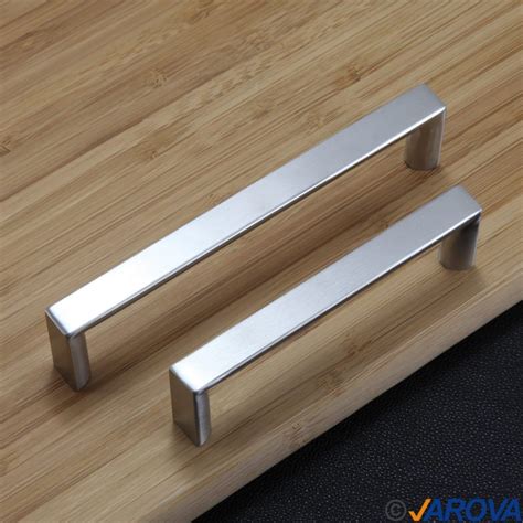 modern stainless steel kitchen handles